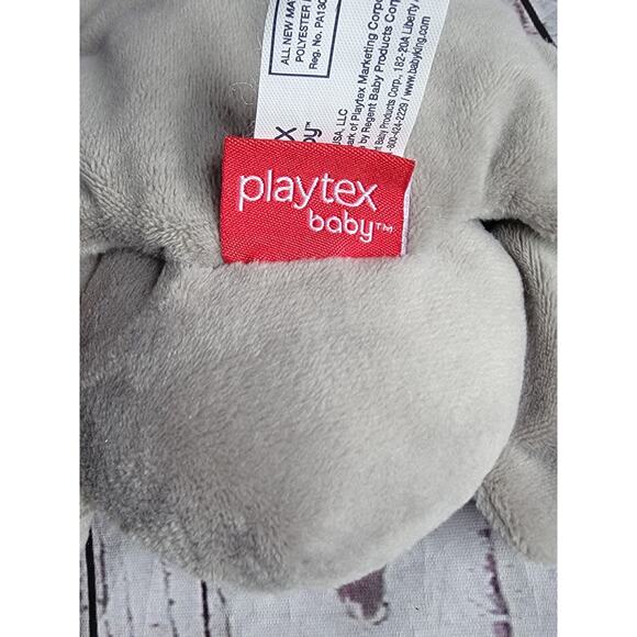 Dream Big Elephant 8inch Lovey Teether Plush Toy by Playtex Baby Crinkle Toy - Picture 5 of 5